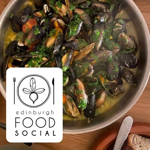 Edinburgh Food Social Present: Mussels & Oysters